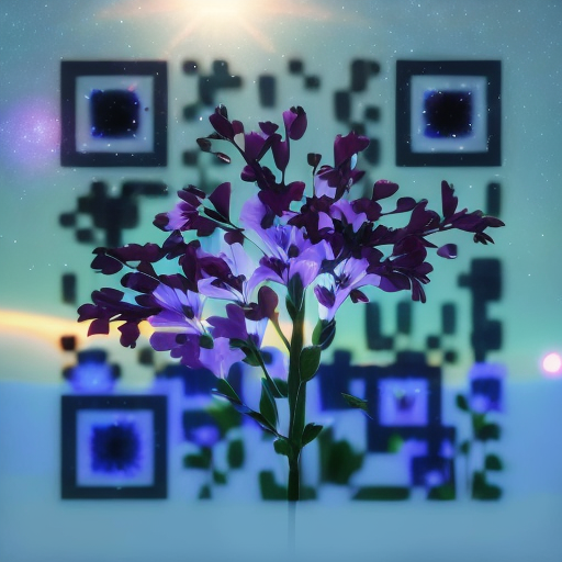 QR artístico de Flores