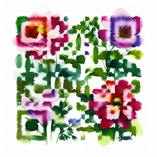QR artístico de Flores