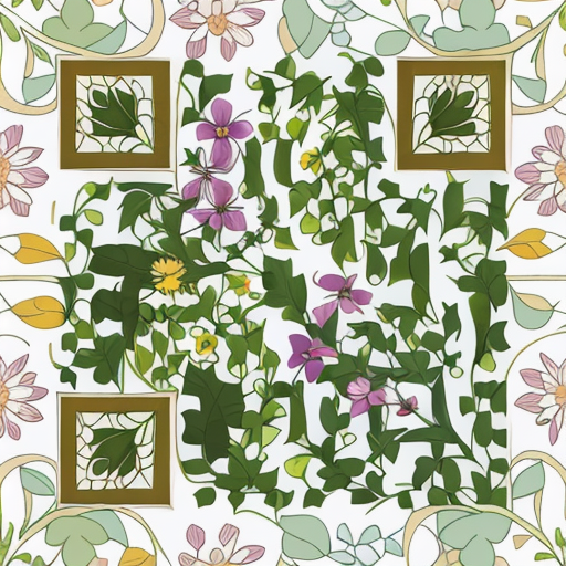 QR artístico de Plants — diseño de Flores