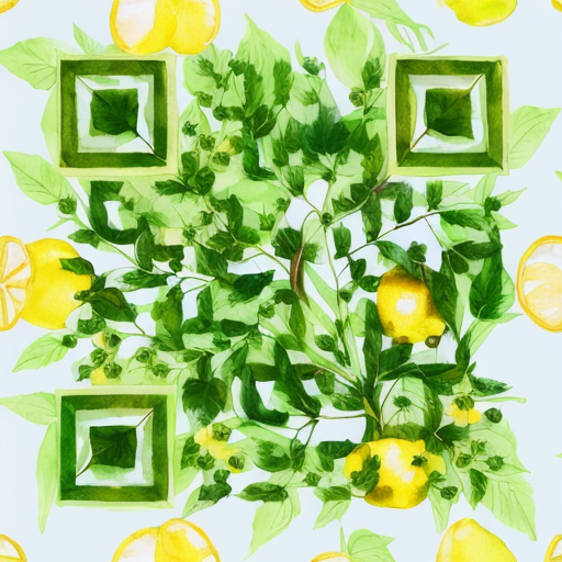 QR artístico de Lemon — diseño de Comida y Bebidas