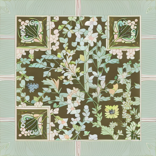 QR artístico de Plants — diseño de Flores