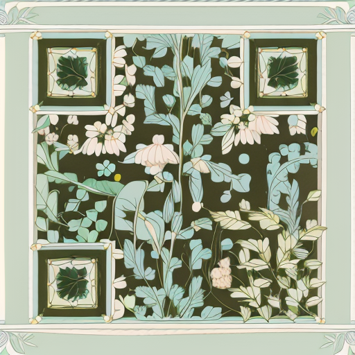 QR artístico de Plants — diseño de Flores