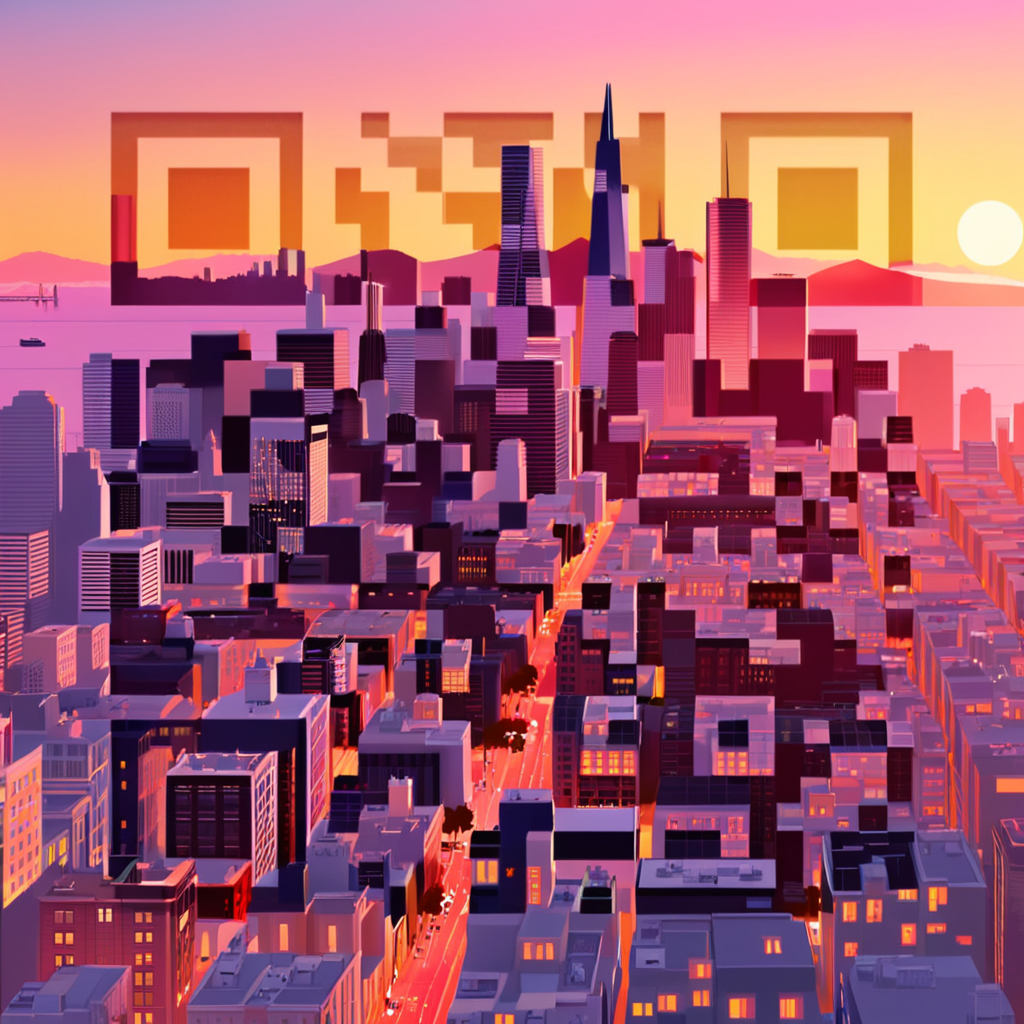 QR artístico de Paisaje — diseño de Arquitectura y Ciudades