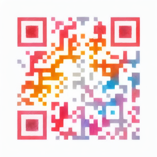 QR artístico de Colors — diseño de Abstracto