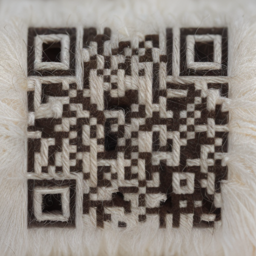 QR artístico de Wool — diseño de Manualidades y Diseño