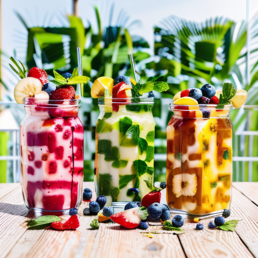 QR artístico de Milkshake — diseño de Comida y Bebidas