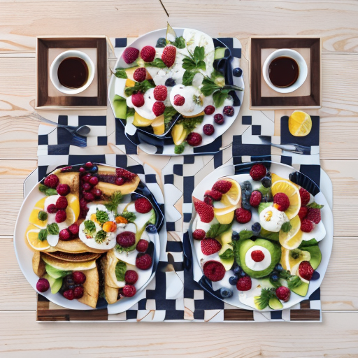 Food artistic QR code — Food & Drinks design