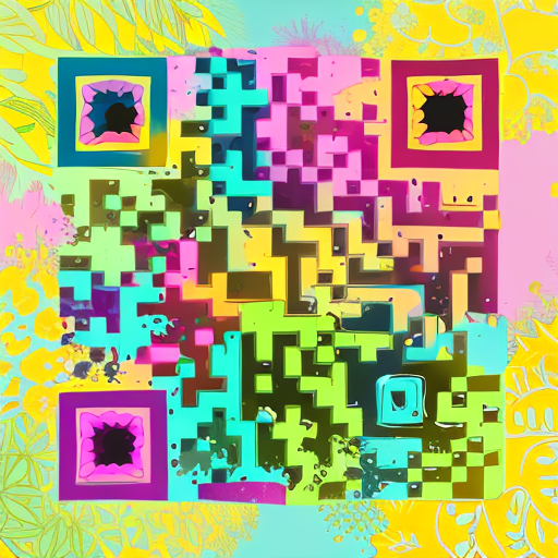QR artístico de Colors — diseño de Abstracto