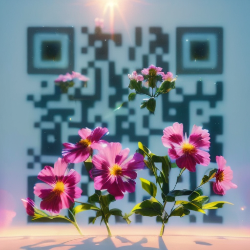 QR artístico de Flores