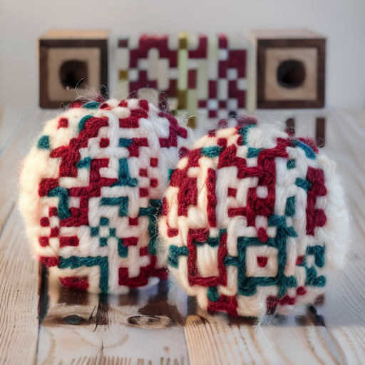 QR artístico de Wool — diseño de Manualidades y Diseño