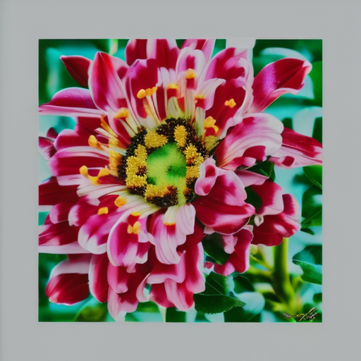 QR artístico de Flores