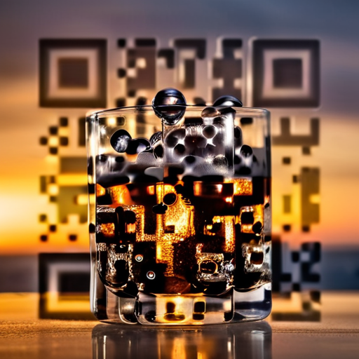 QR artístico de Whisky — diseño de Comida y Bebidas