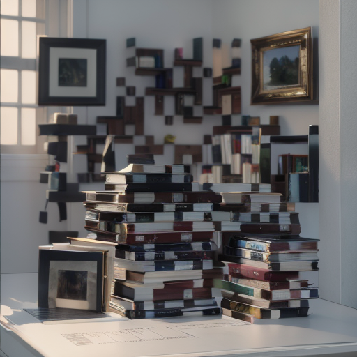 QR artístico de Books — diseño de Objetos y Tecnología