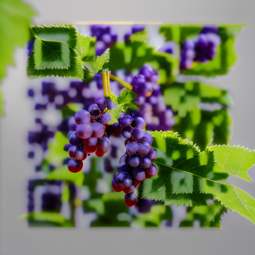 QR artístico de Vineyard — diseño de Comida y Bebidas