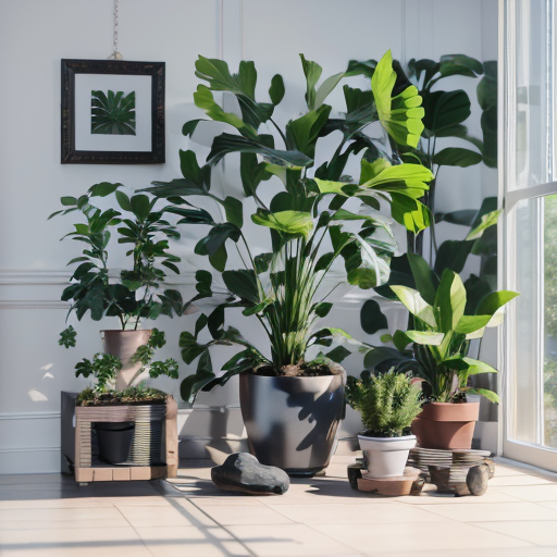 QR artístico de Plants — diseño de Flores