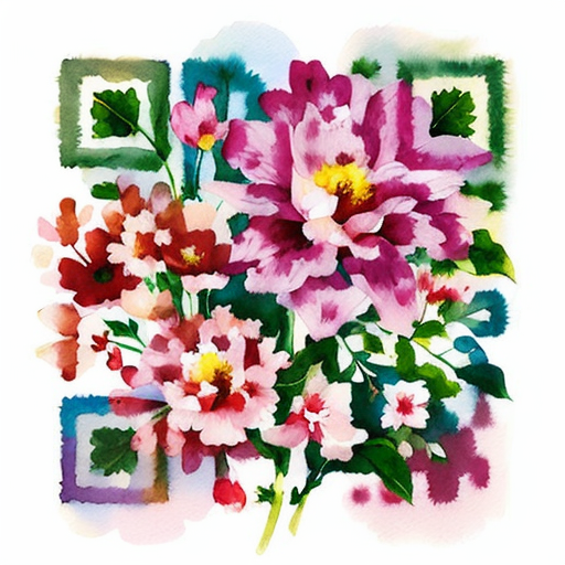 QR artístico de Flores