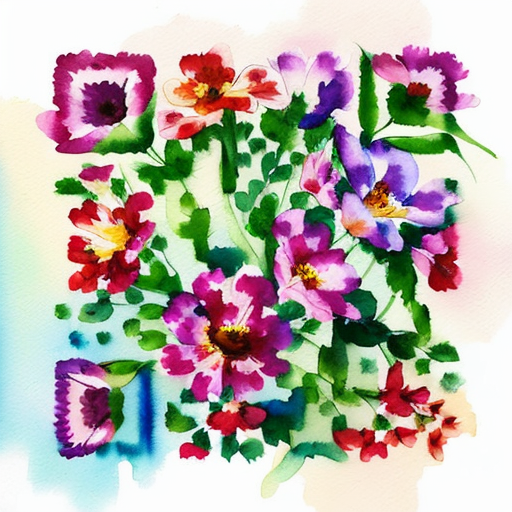 QR artístico de Flores