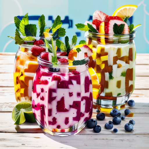 Milkshake artistic QR code — Food & Drinks design