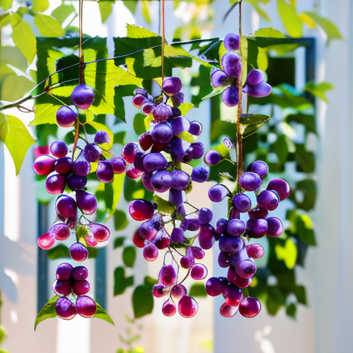 QR artístico de Grapes — diseño de Comida y Bebidas