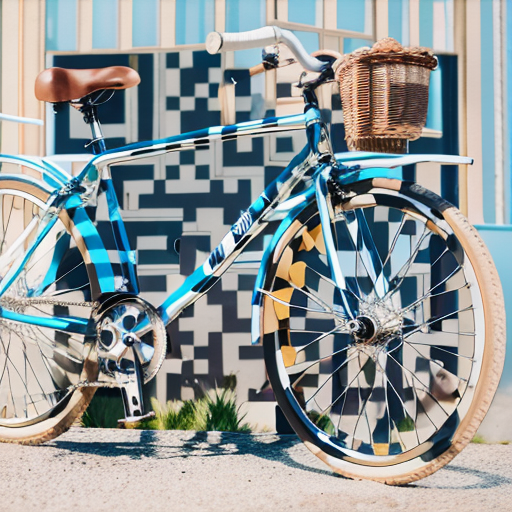 QR artístico de Bicycle — diseño de Vehículos y Transporte