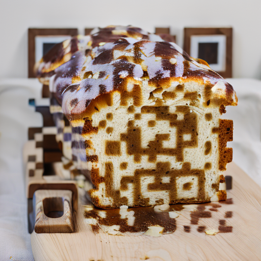QR artístico de Bread — diseño de Comida y Bebidas