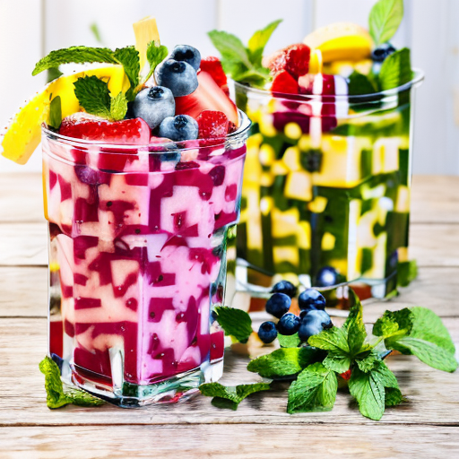 Milkshake artistic QR code — Food & Drinks design