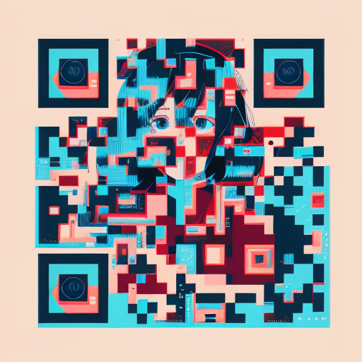 QR artístico de Ghibli — diseño de Personas y Personajes