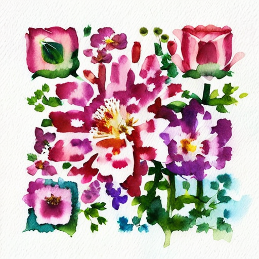 QR artístico de Flores