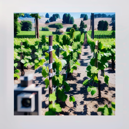 QR artístico de Vineyard — diseño de Naturaleza